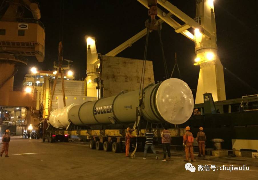 結(jié)晶塔超限運輸